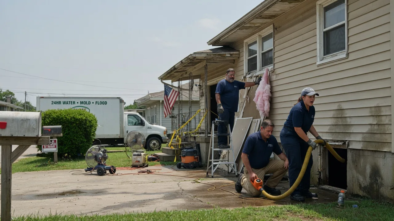 Water Damage Repair in Danforth, ME near me